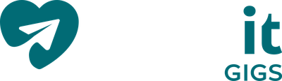 Sendit Gigs Logo White